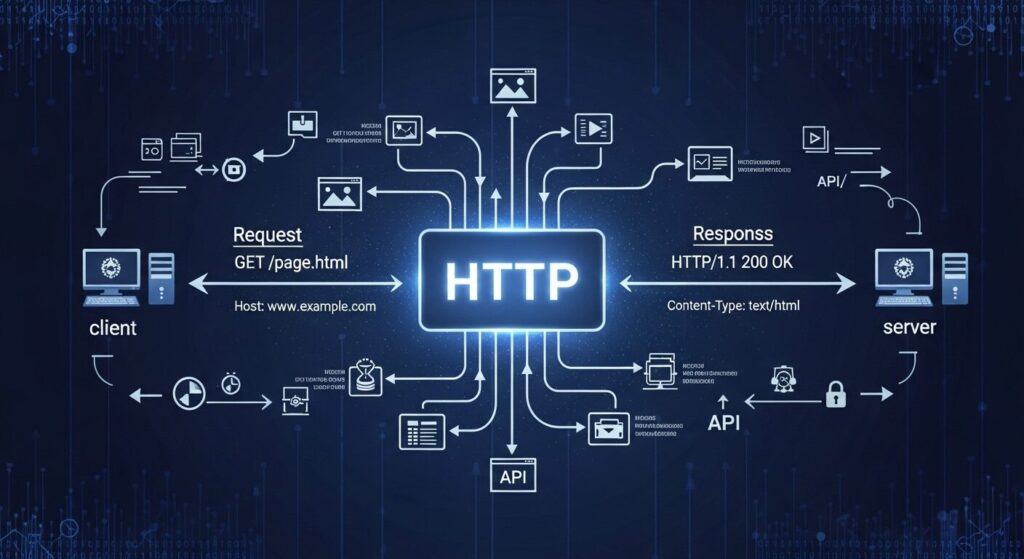 HTTP概要のイメージイラスト
